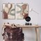 Stupell Industries Curvy Abstract Swirls 2 pc Canvas Wall Art Set Design by June Erica Vess